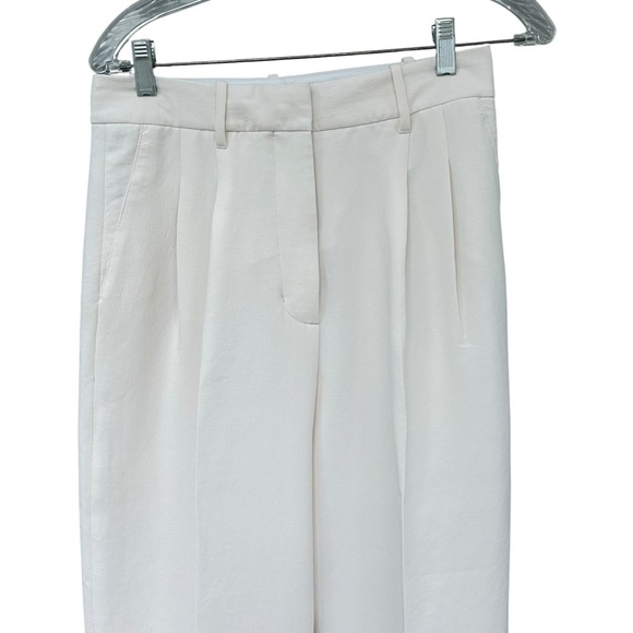 Aritzia Wilfred Clover Carrot Pant - Size 6 - White Birch - Picture 10 of 12